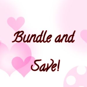 Seller discount 25% off bundles of any two items!
